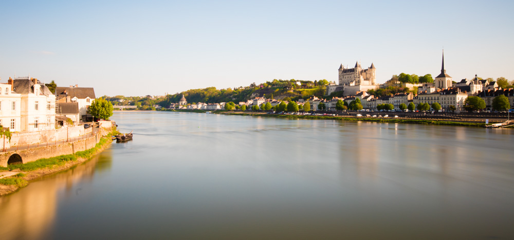 Saumur en bord de Loire