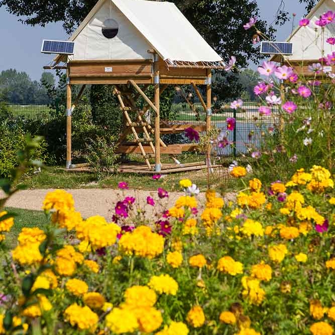 Tente Bivouac sur la Loire à Vélo