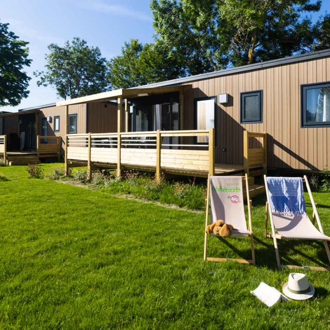 Camping avec Mobil-home à Saumur