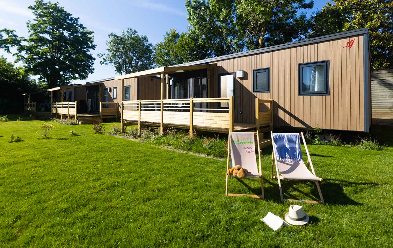 Camping avec Mobil-home à Saumur