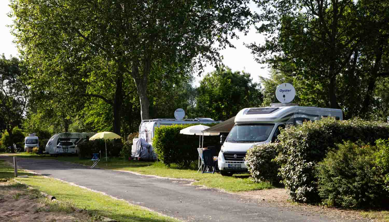 Emplacements de camping à Saumur