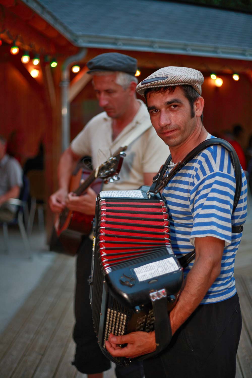 Soirée guinguette au camping Isle Verte à Saumur