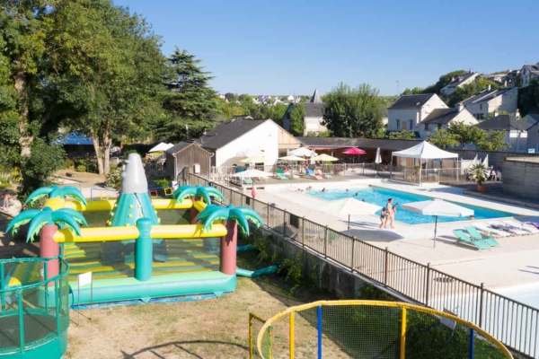 Camping Saumur avec piscine chauffée