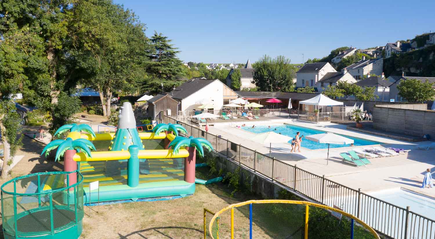 Camping Saumur avec piscine chauffée