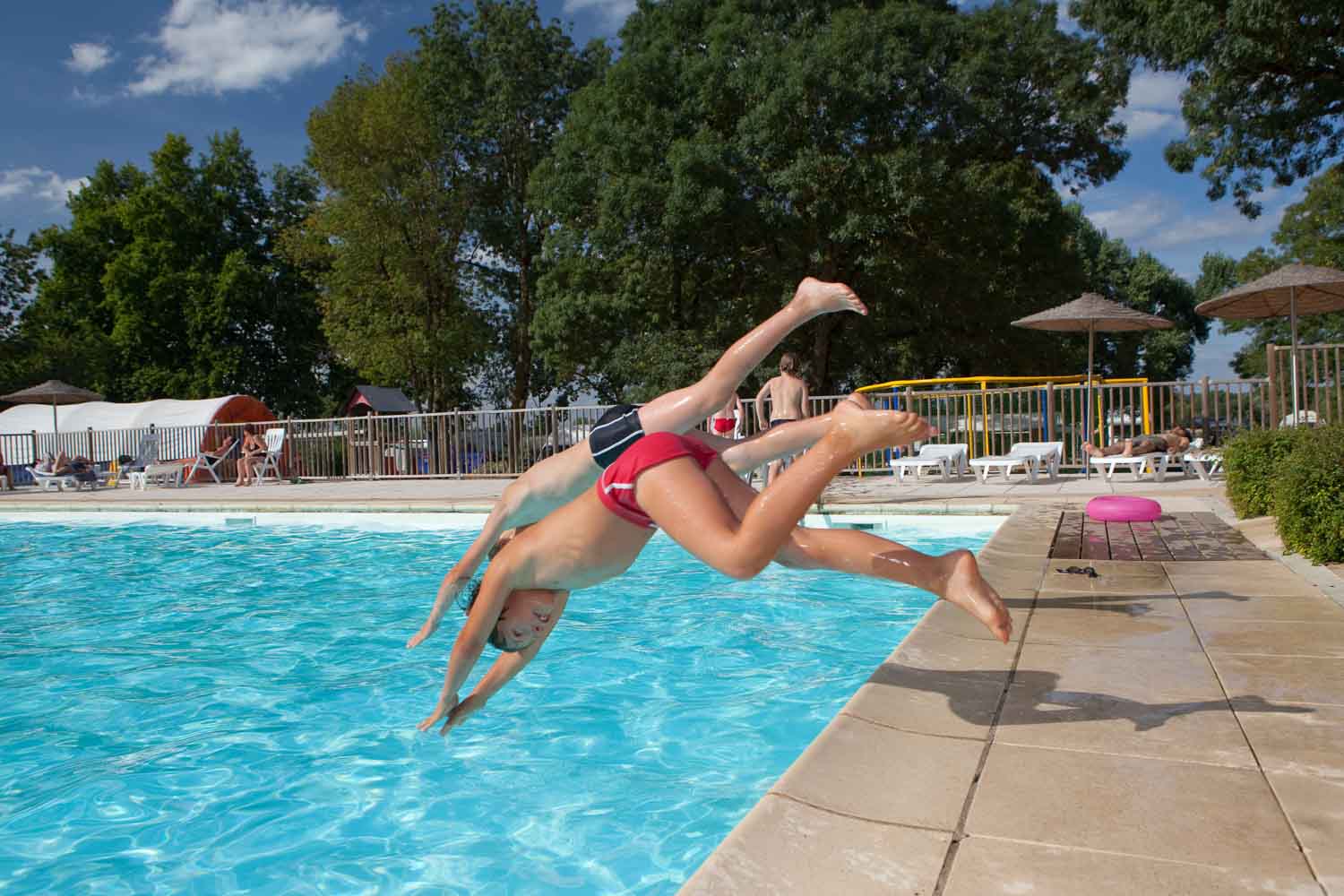 Camping Saumur avec piscine chauffée