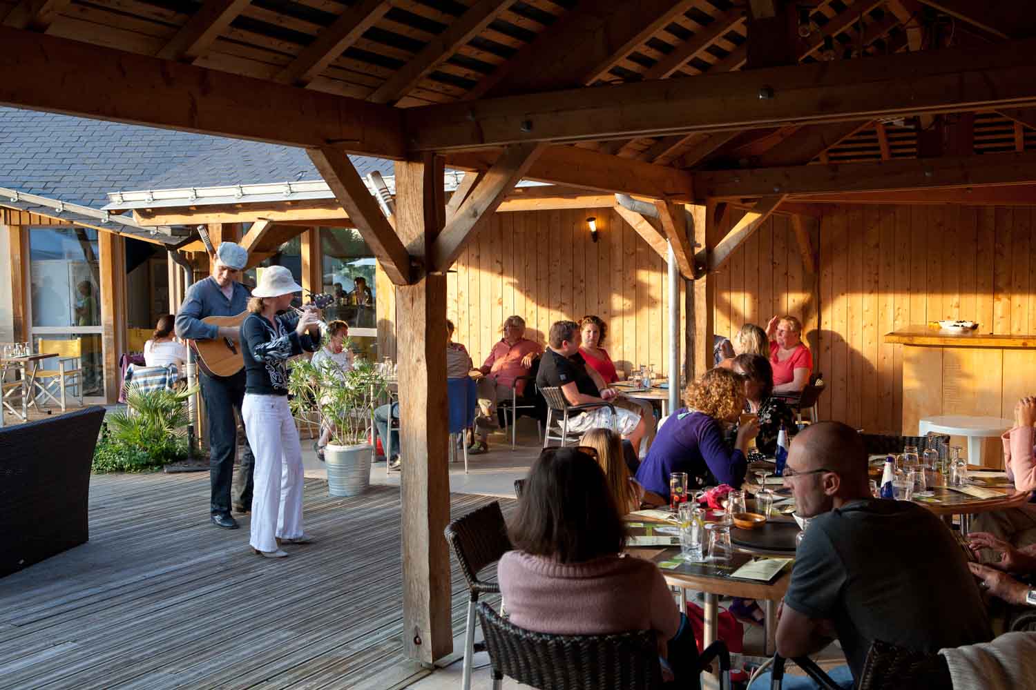 Camping avec restaurant à Montsoreau