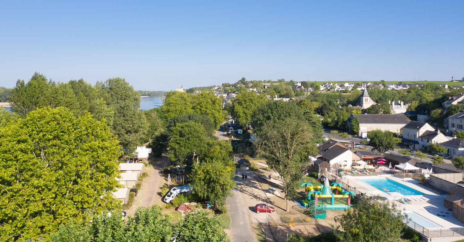 Camping Saumur avec piscine chauffée