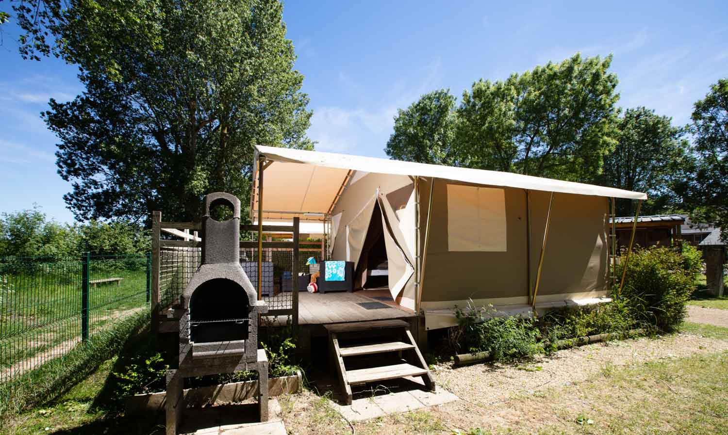 Ecolodge sur notre camping à Montsoreau